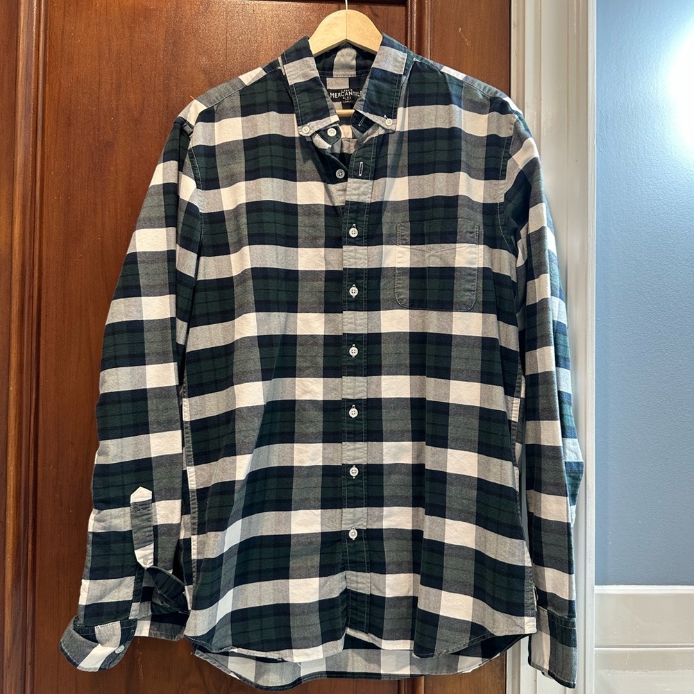 J. Crew men’s dress shirt.